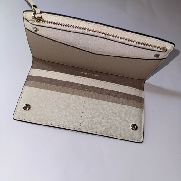 MICHAEL KORS-JET SET TRAVEL LARGE CARD CASE CARRYALL WALLET - Picture 6 of 9